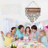 Diy Wooden Family Friends Date Mark Sign Sublimation Blanks Calendar Board Decor Diy Hanging Calendar