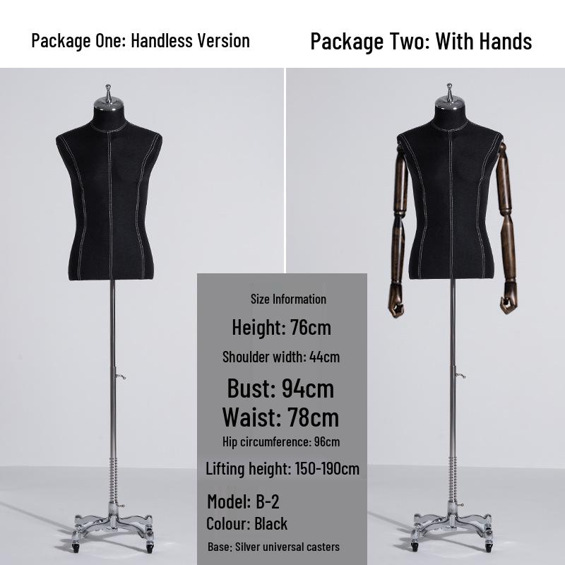 Premium Full-Body Mannequin for Business Suit Displays