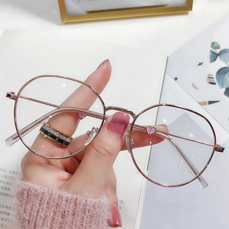 

Anti-blue Light Plain Glasses Women s Myopia Eye Protection Men Flat Mirror Elegant Thin Frame Eyeglasses Without Degrees