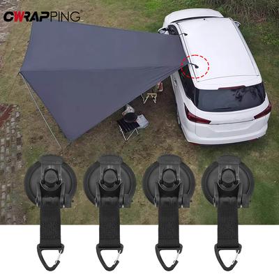 RV Tent Suction Cup Anchors Buckle Side Awning Outdoor Camping RV Van Securing Hook for Motorhome Camping Car Accessories