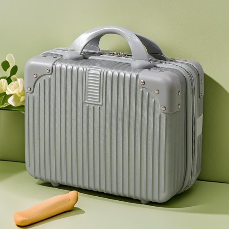 Personalisierter 14-Zoll Mini-Make-up-Koffer mit Zahlenschloss für Reisen