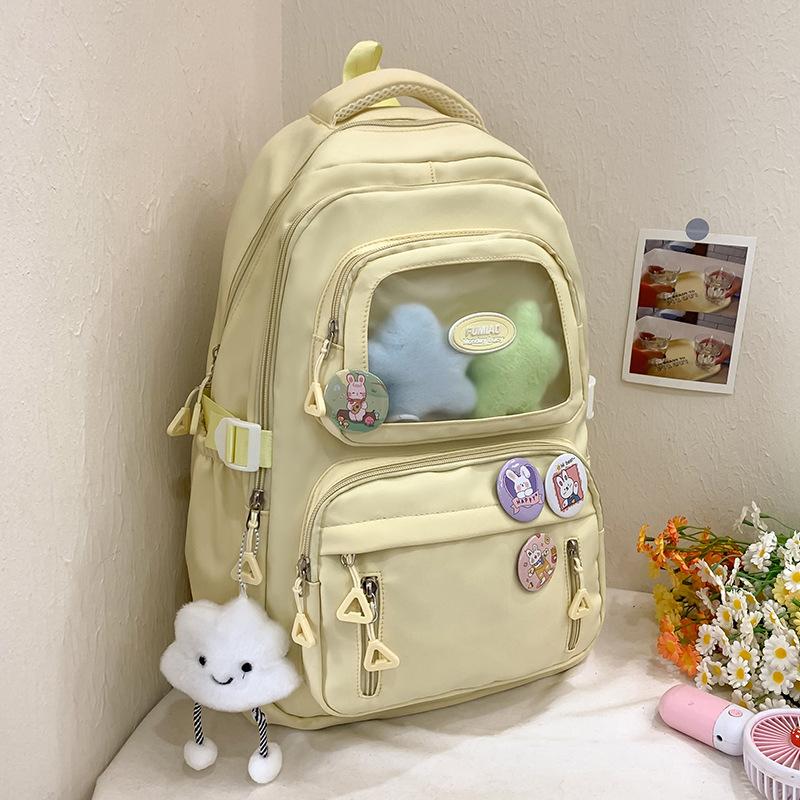 Tutorial Bag Tutorial Bag Carrying Book Bag Girls and Children Primary School Students Letter Pain Bag