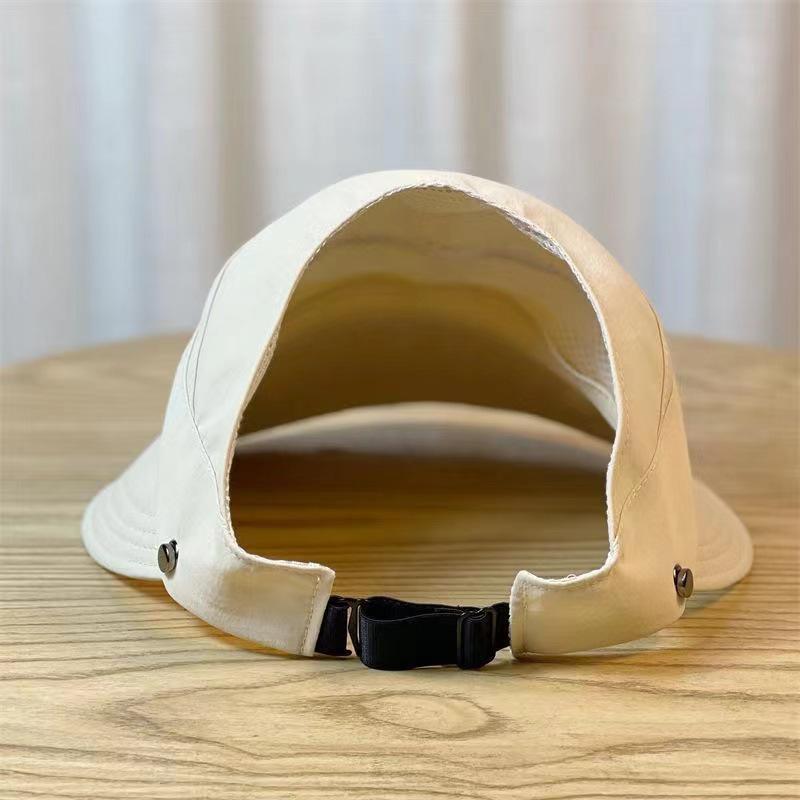 Quick-Dry Ponytail Baseball Cap for Women - Large Brim, Sun Protection, Versatile & Casual Outdoor Hat