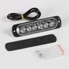 Universal Ultra-Thin 6LED Strobe Side Grille Light 12V/24V for Trucks