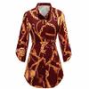 1111 new European and American popular women's shirt and flower skirt