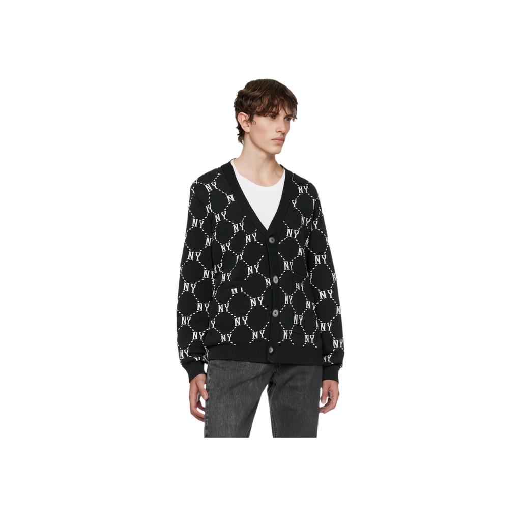 New MLB Knitwear Unisex Black 3AKCM0241-50BKS