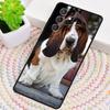 Basset hound aranyos rajzfilm kölyökkutya Telefon tok Samsung Galaxy note 10 pro S26 Ultra S23 S24 FE S25 S21 S22 PLUS-hoz Borító