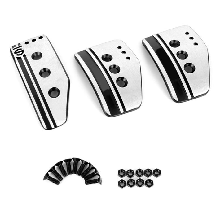 Foot Rest Accelerator Footboard Throttleclutch Treadle Manual/Automatic Car Pedal Covers Corrosion Resistant for Drivers