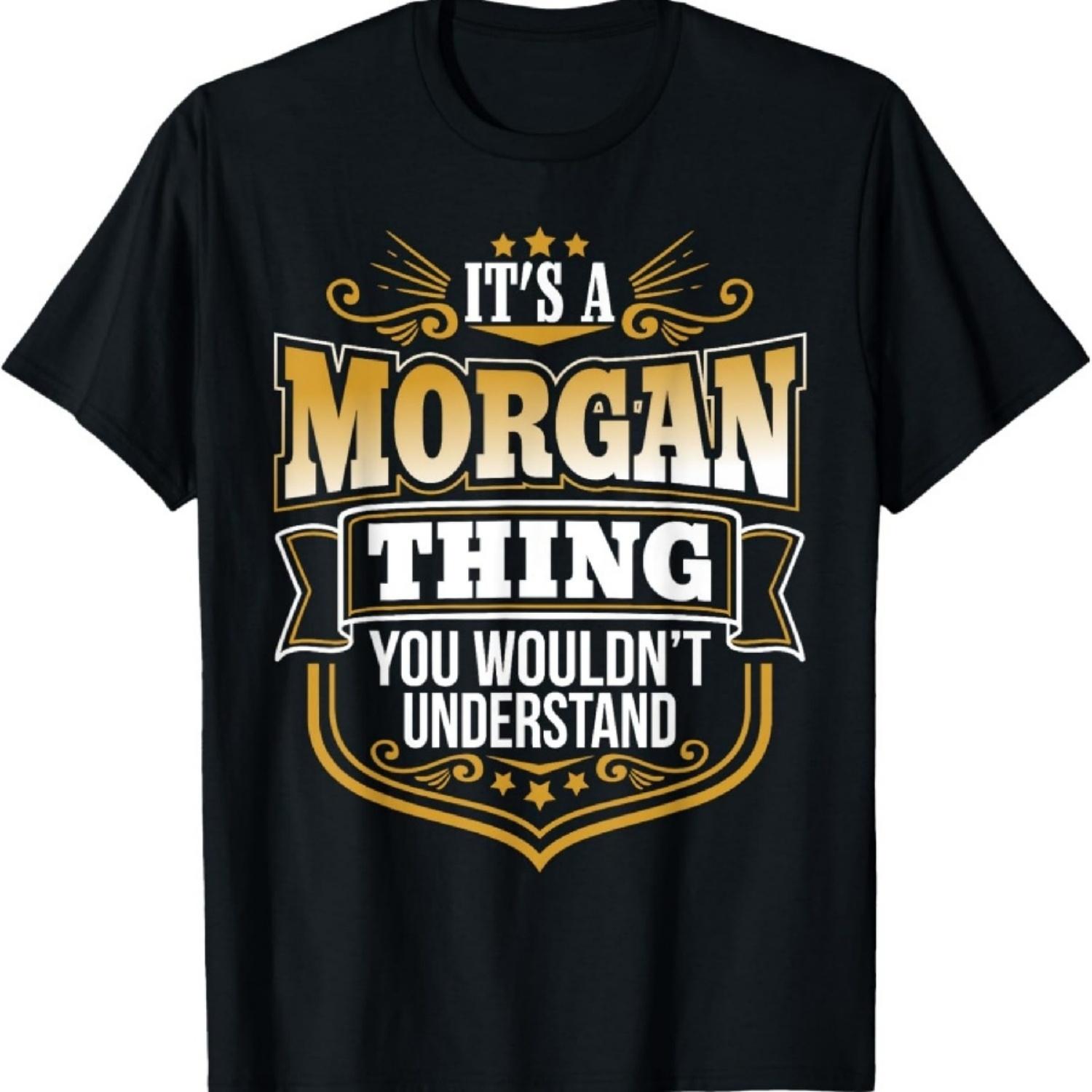 Это вещь Морган, вам не понять Футболка с именем Морган XXXXXL чёрный
