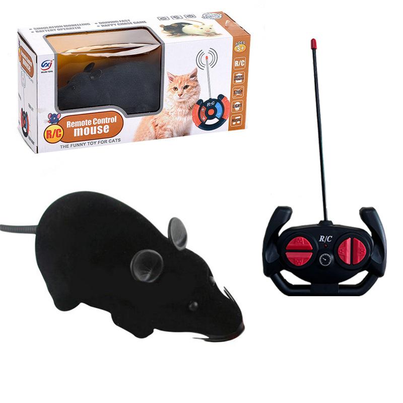 Creative Four-way Remote Control Electric Mouse Toy Simulation Infrared Shaking Control Electric Pet Toys Halloween Prank Toys