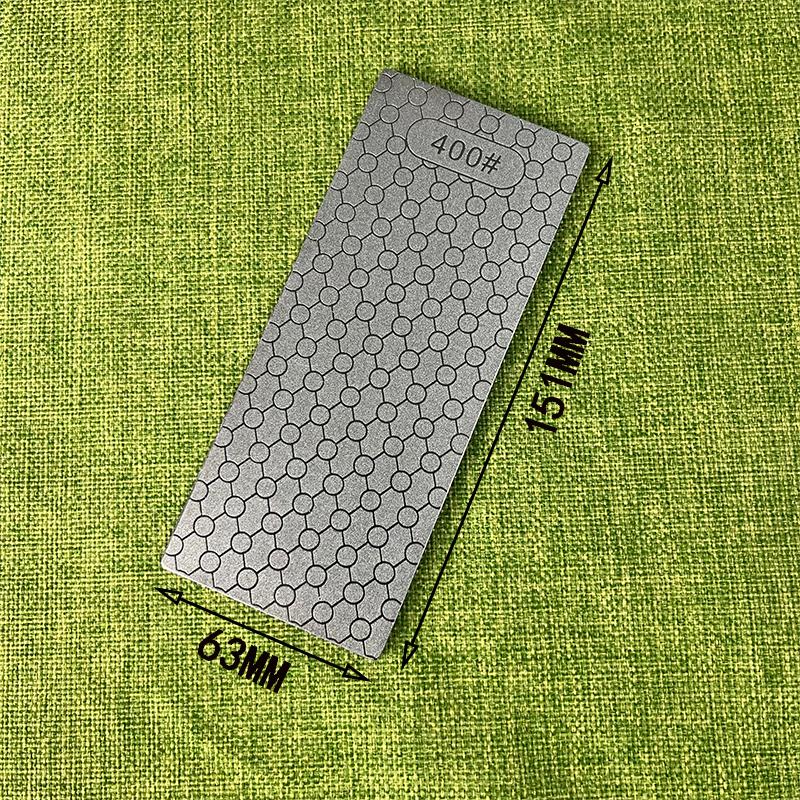 Diamond Sharpening Stone Knife sharpener 151*63mm Ultra-thin Honeycomb Surface Knife Whetstone Kitchen Grinding Tool