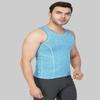 Vector X OMT-199 Men Sleeveless Tshirt, Textured Vest for Men, Polyester Sando for Gym, Cycling, Running, & Other Sports Small