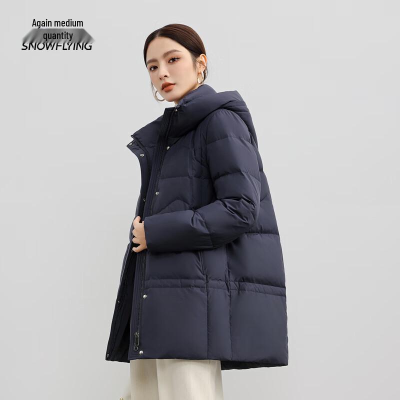 

Женская пуховая парка средней длины с капюшоном Xuezhongfei M