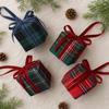 Schaumstoff-Weihnachtsbaum-Hängedekorationen Samt-Weihnachtsgeschenk-Hängeornament Weihnachten