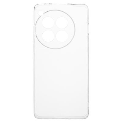 For OnePlus 12 5G Protective Case Glossy Watermark-Free Soft TPU Clear Phone Cover