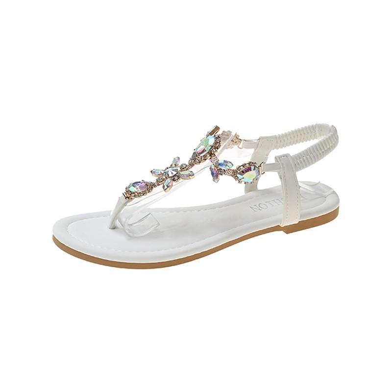 

Women s Summer Transparent Thick,heeled Sandals 42 білий