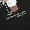 T-shirt Ralph Lauren Estiva da Uomo e Donna 100% Cotone con Orso Polo e Stampa Orso Jockey & Firma