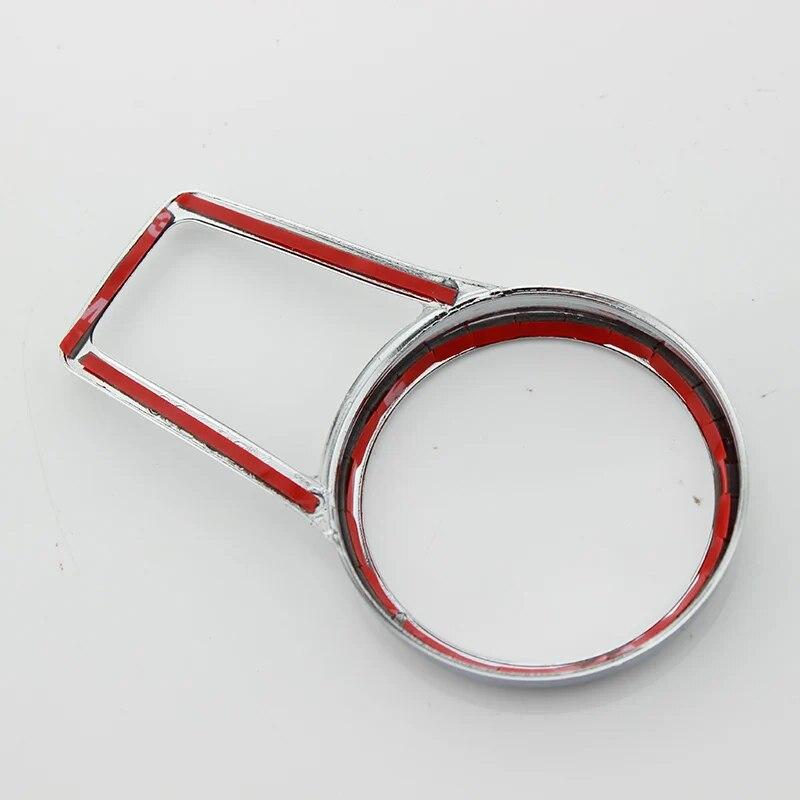 Meine Gutes Auto Scheinwerfer Lampe Knopf Schalter Dekorative Zierleiste Rahmen Ring Aufkleber für Jeep Compass 2017 2018 Innenraumzubehör