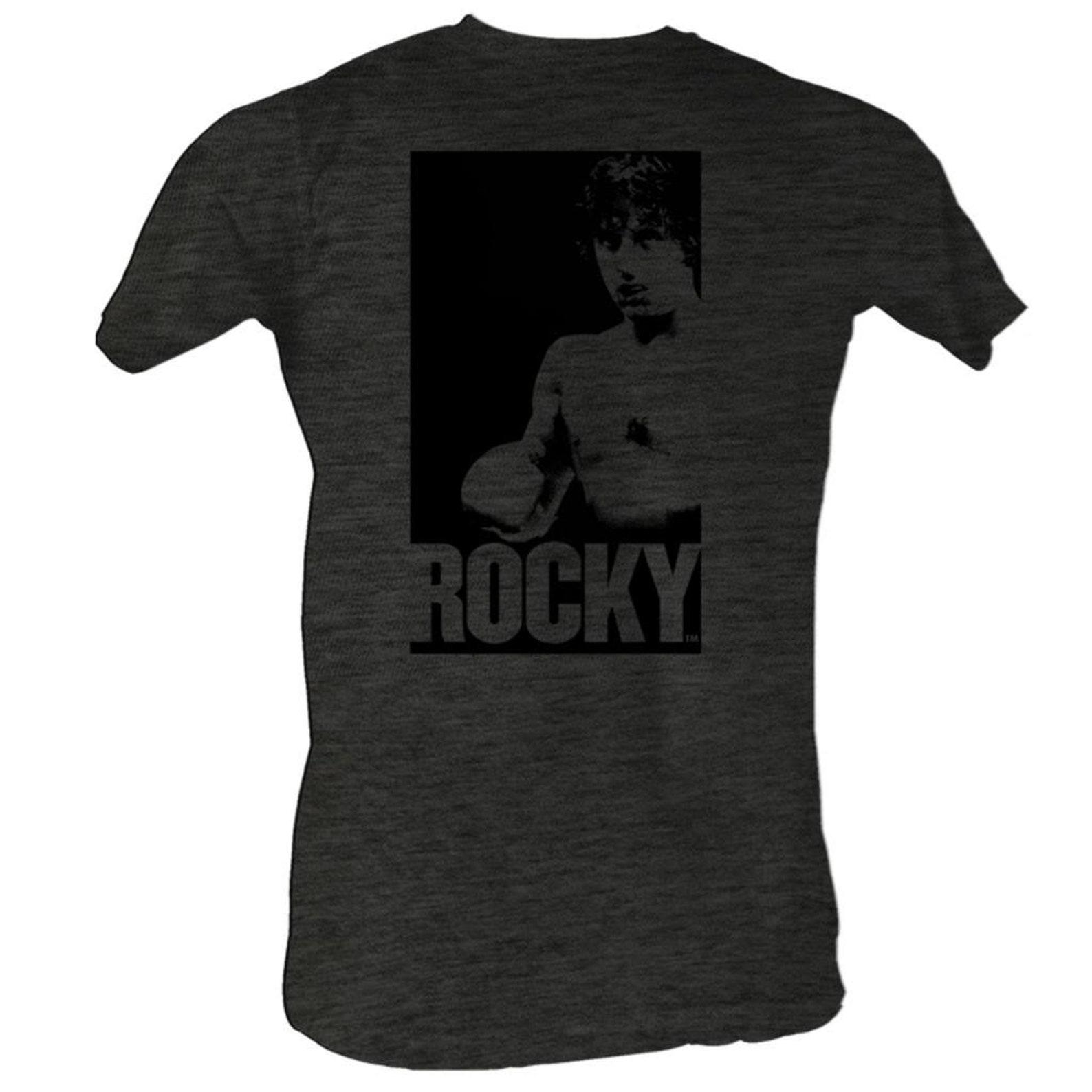 Rocky Rocky In A Box Black Heather T-Shirt S