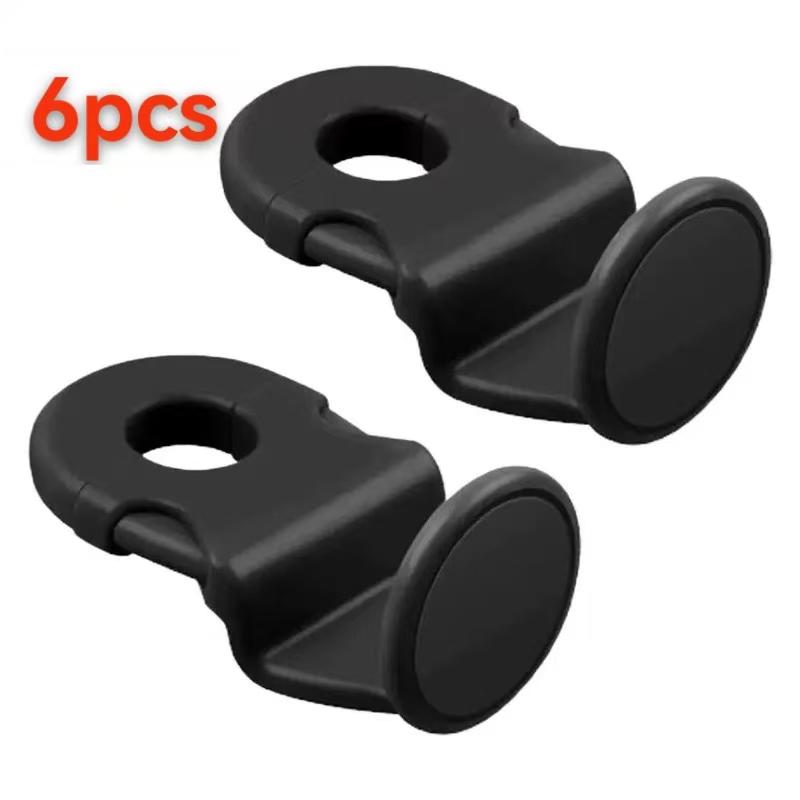 2/6/10PCS Car Back Seat Hook Car Interior Organizer Accessories 20KG Heavy Duty for Grocery Bag Car Headrest Hanger