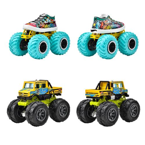 Hot Wheels Monster Truck 1:64 Assortment, 8-Car Box, Vehicle Toy, Miniature Car, Ages 3+, Multi-Purpose, 984K-FYJ44