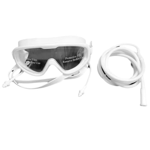 

Laeosith Hydrogen Glasses, Eye Mask, Hydrogen Inhalation Mask, Cooling Glasses, Hydrogen Generator, Inhaler Accessories, White