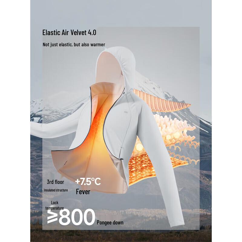 beneunder Women's Sport Air Fleece Jacket