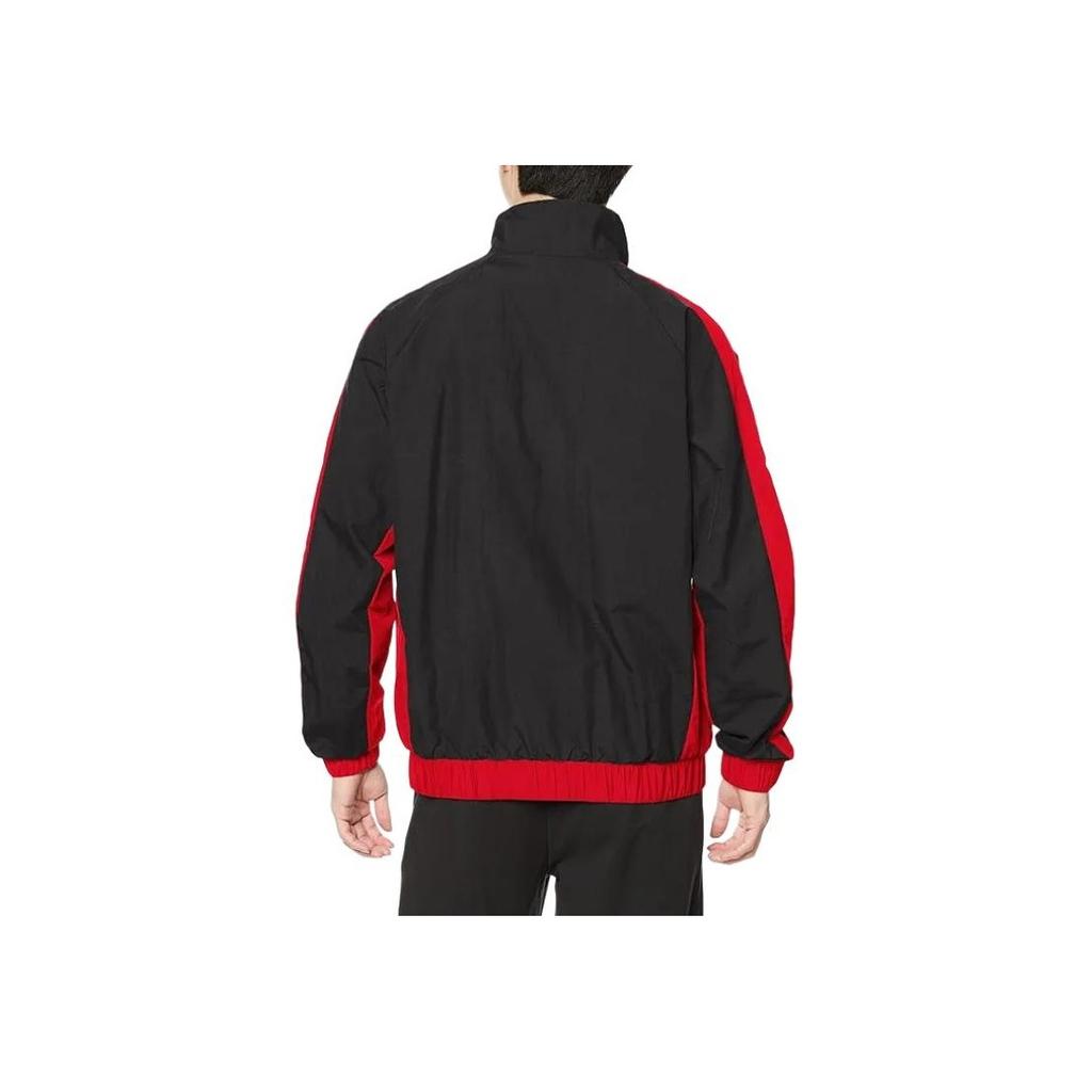 Puma American Style Color Block Breathable Comfortable Stand Collar Long Sleeve Casual Sports Pocket Jacket Unisex Jacket Black 620223-01