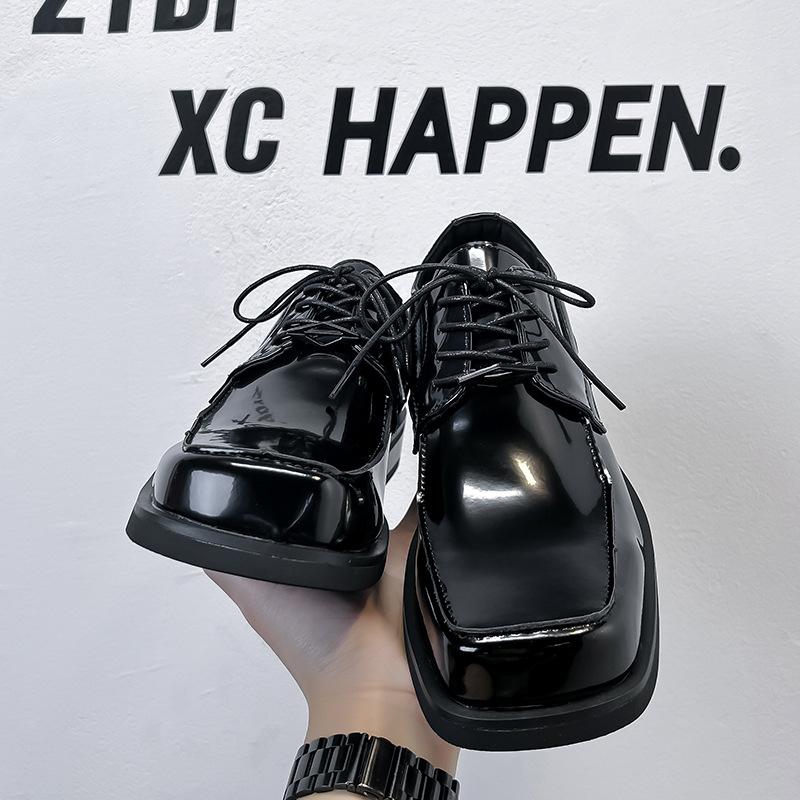 2025 New British Soft Surface Business Platform Fashion Casual Youth Trendy Leather Shoes 980422-780422-A