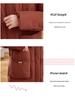 Women's Mid-Length Hooded Down Jacket - Winter Fashion Coat YE6320