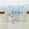 High 65CM Indoor Pet Fence Gate Small Medium Dog Enclosure Cage Free Combination Home Pet Playpen Portable Panels Pet Supplies