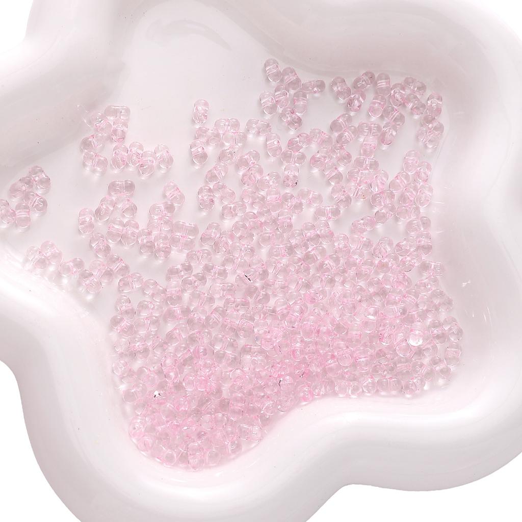 Handmade Beads 3x6mm Acrylic Solid Color Transparent Peanut Beads Loose Beads Hand String Beads Handmade Diy Accessories Jewelry Key Chain Bracelet