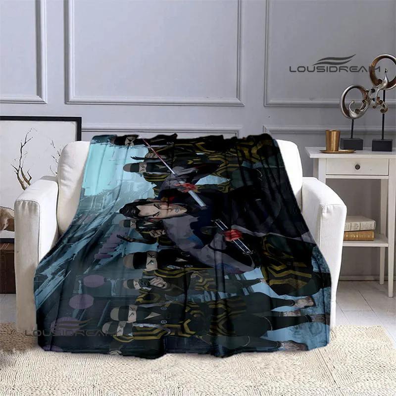 Blue Eye Samurai Cartoon blankets picnic blanket Flannel Warm blankets Soft Cozy Blankets Home travel blanket Birthday Gift