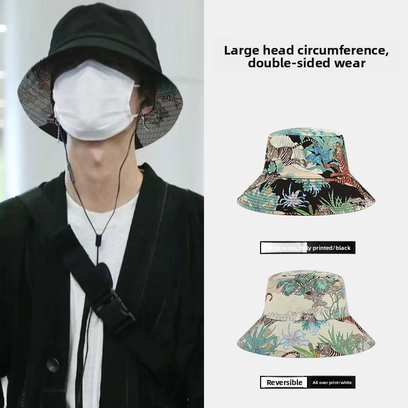 Cotton Fisherman Hat With Wide Brim For Men And Women Sun Protection And Face Covering