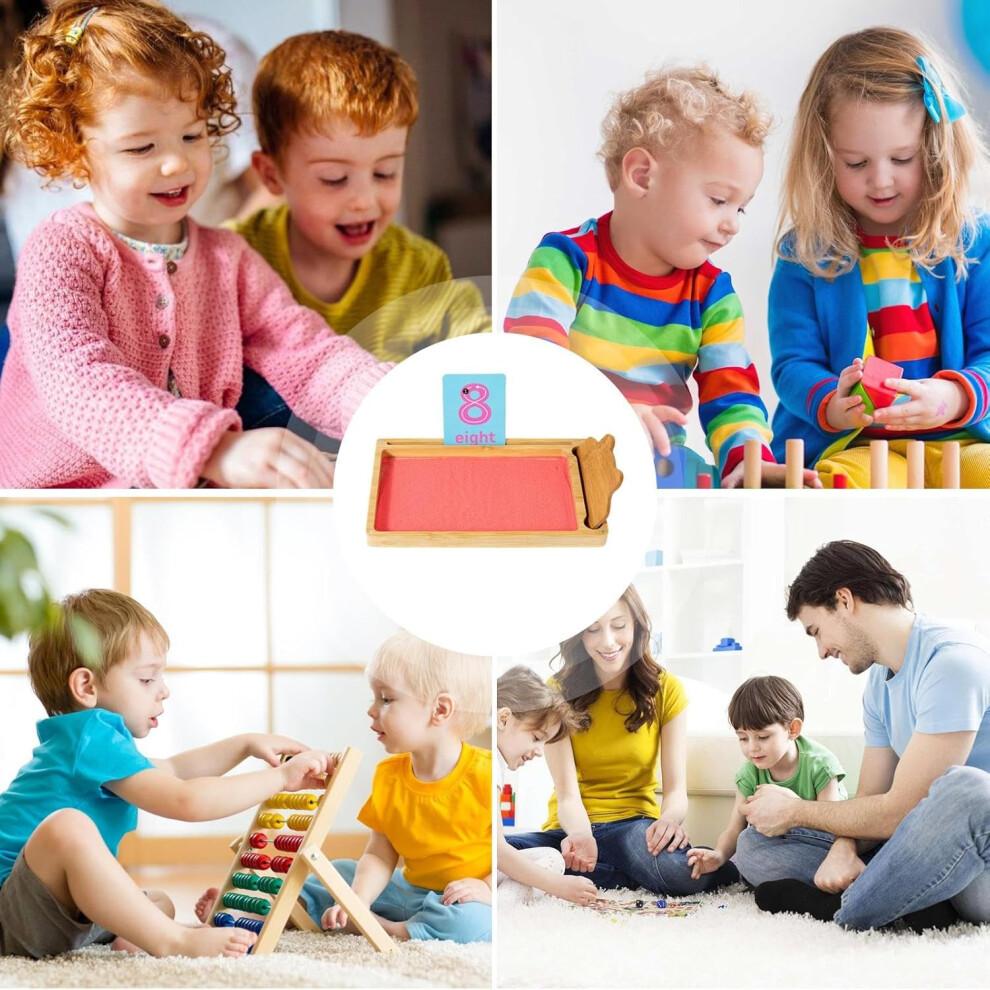 Sand Tray, Sand Writing Tray  Classroom Alphabet Writing Sand Trays, Sensory Practice, Educational Toy for Fine Motor Skills Development