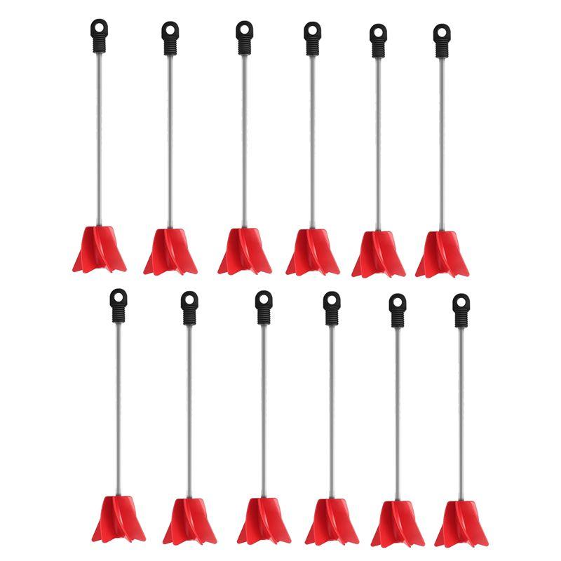 ABBY-12 Pcs 11 Inch Paint Stirrer For Drill Drill Mixer Epoxy Mixer Helix Drill Paint Mixer