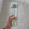Water bottleTritan Simple Straw Water Cup 1011 New Pregnant Women and Girls Small Portable Scale Student School Special Cup