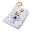 My First Family Album Soft Photo Cloth Book for Newborn Toddlers Hold 17 Photos Brown Bear Family Album Picture Book