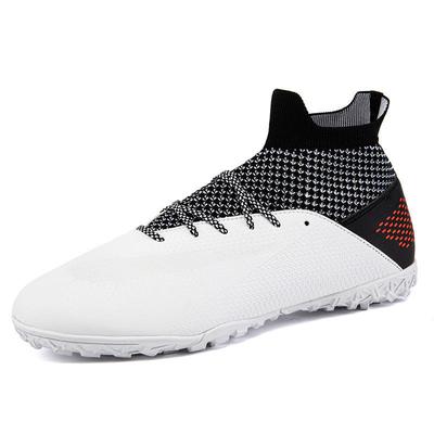 New Style Custom Soccer Training Shoes Football High Top Breathe Colorful Sports Soccer Football Shoes for Men