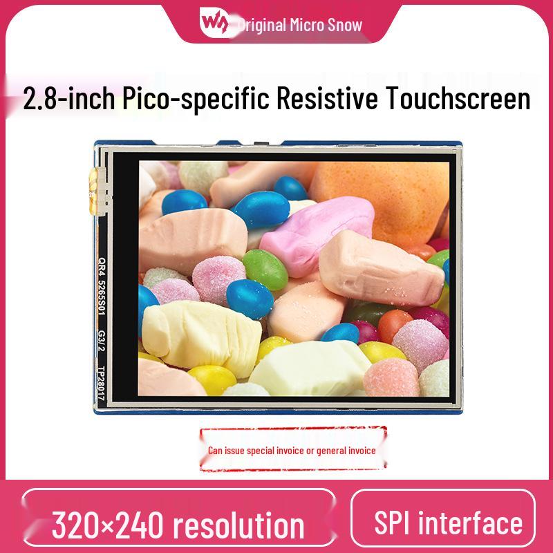 Raspberry Pi Pico 2.8" 262K Color LCD Display Module 320x240 Pixels SPI.