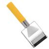 Adjustable Honey Uncapping Fork Stainless Steel Honeycomb Honey Scraper Plastic Handle Beekeeping Beekeeper Equipment