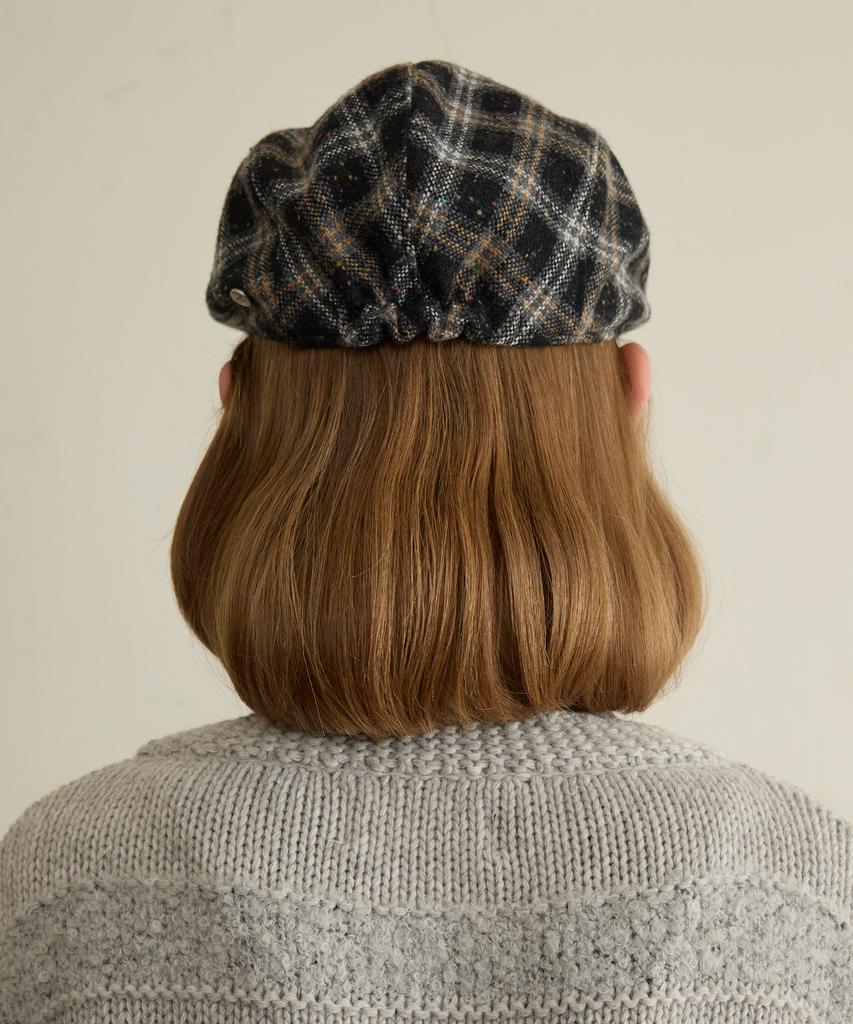 FUNFROMFUN Check Hunting Cap, Black