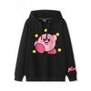 2025 Autumn and Winter Soft and Cute Kirby Cartoon Anime Periphery Boys and Girls Hoodies New Style Children's Clothing Hoodie