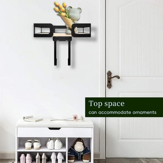 Wall Mount Ironing Stand Easy to Install Ironing Board Holder Space-saving Ironing Stand Rack Laundry Room Accessories