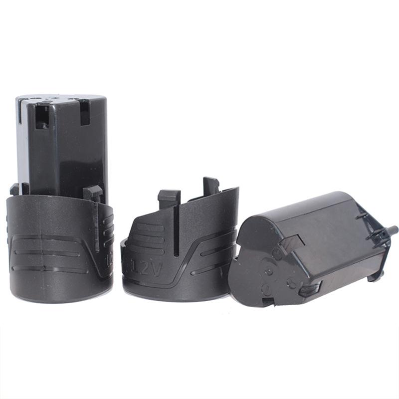 12V Power Tool Battery Shell Material Electric Tools Hand Lithium Drill Power Li-Ion Battery Protection Board Three String Battery Pack Shell