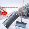 Shiyi Manganese Steel Snow Pusher with Wheels