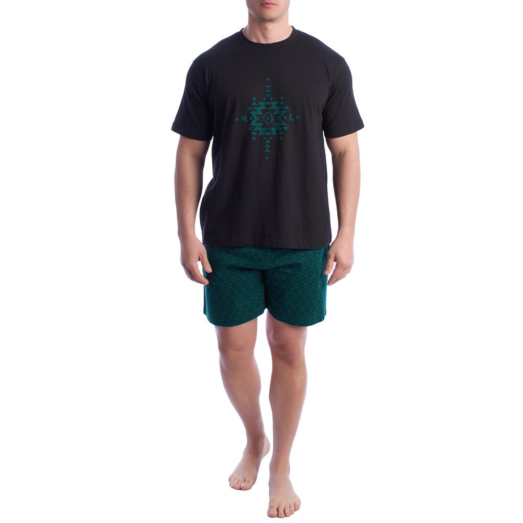 Pijama de Verano Manga Corta Algodón KL30000 para Hombre