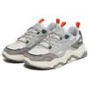 FILA Tiny Rumble Series Fabric Leather Sports Fashion Low-Top Casual Shoes Unisex Casual Shoes Light-Gray 1JM01825E_321