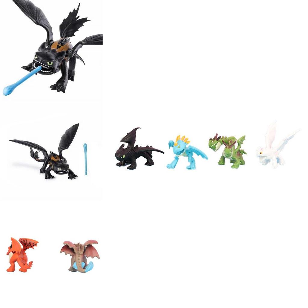 Dreamworks Dragons Figure Collection Mini Toothless Set For Kids And Dragon Trainers Aged 4 And Up
