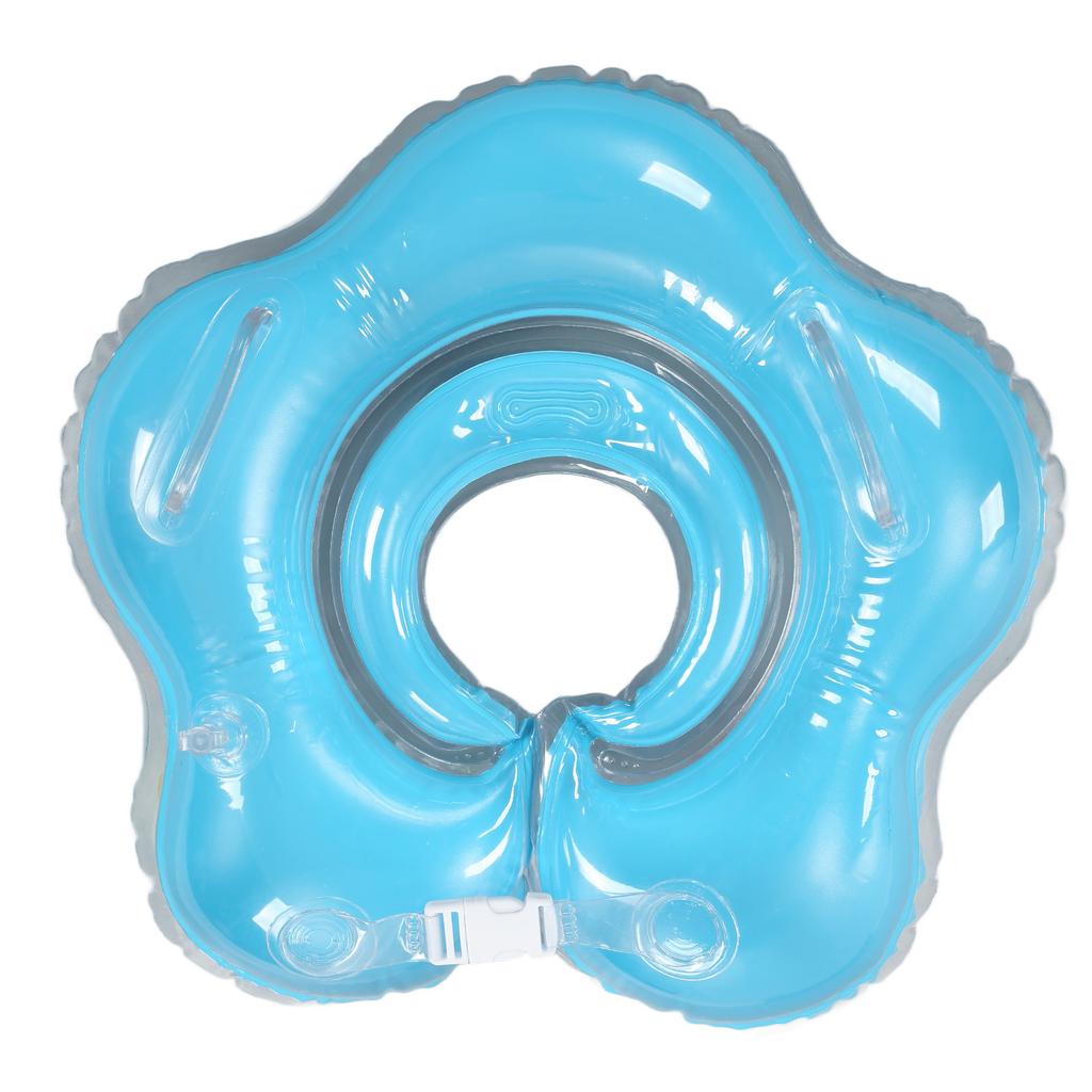 Baby Swimming   Thicken Inflatable Prevent   Lkage Baby Swimming Gr with Bells for Newborn Blue